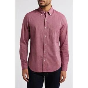 Bonobos Everyday Slim Fit Button-Down Long Sleeve Shirt Men’s 100% Cotton XXL